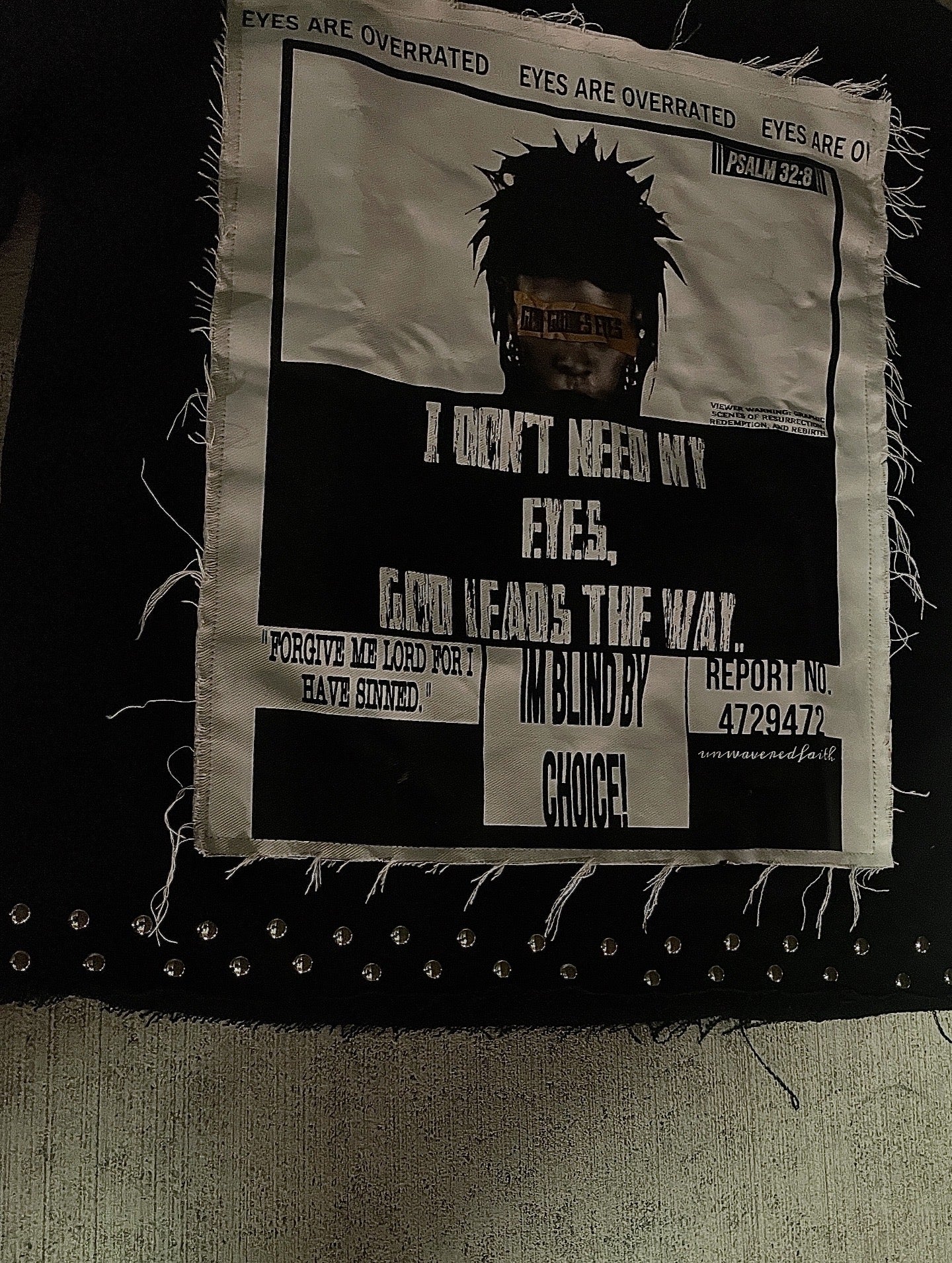 “IM BLIND BY CHOICE!” TEE